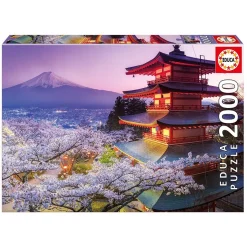 Educa Borrás - Monte Fuji, Japón - Puzzle 2000 Piezas