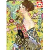 educa borrás - Puzzle Adultos Retrato de Adele Gustav Klimt 1000 Piezas ㅤ