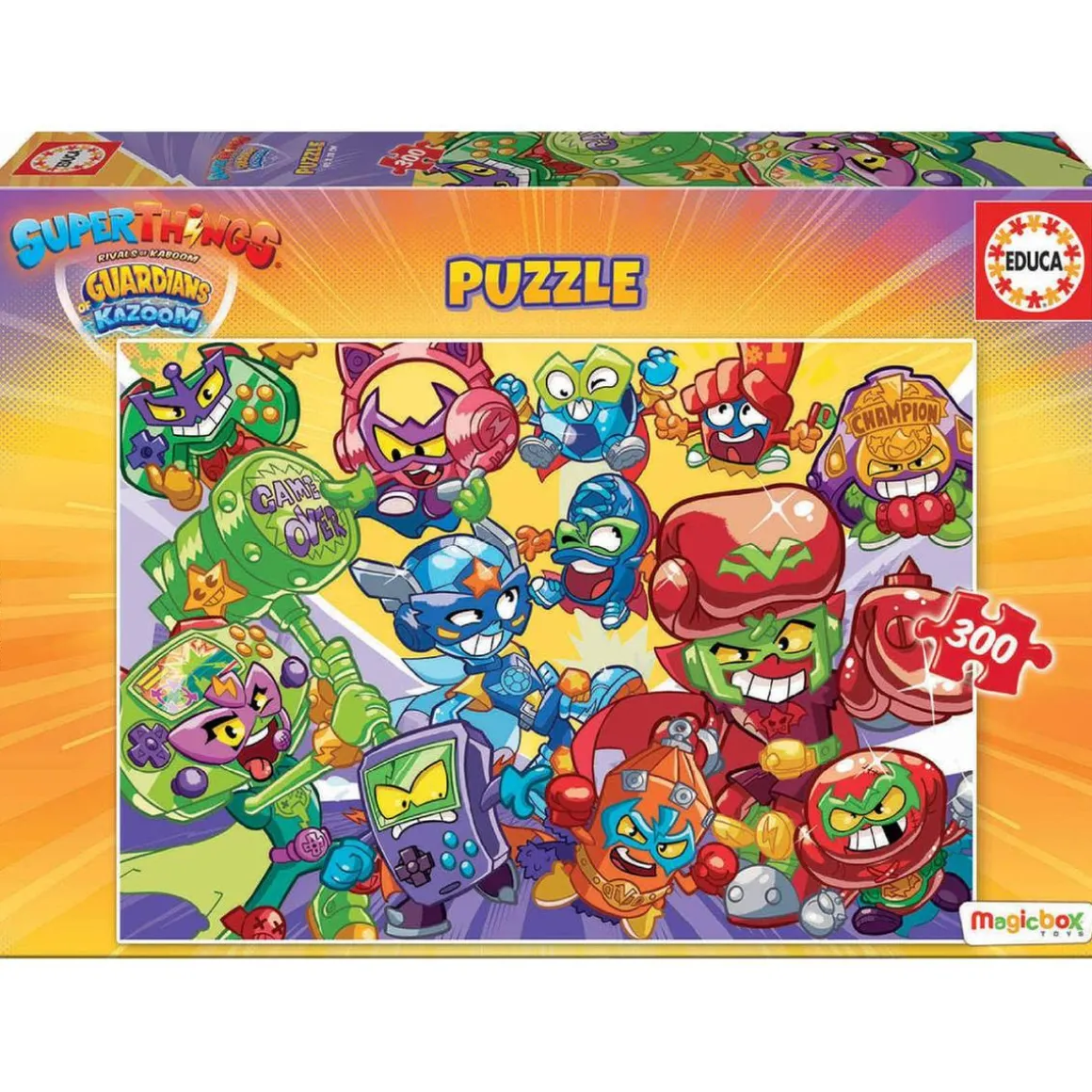 Educa Borrás - SuperThings - Puzzle 300 piezas