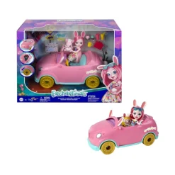 Enchantimals - Conejitomóvil con muñeca