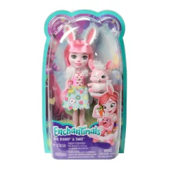 Enchantimals - Muñeca con Mascota - Bree Bunny y Twist