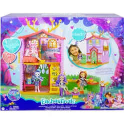 Enchantimals - muñeca Danessa Deer con casa de ciervos