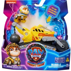 Energía - Patrulla Canina - Camión de construcción de juguete con figura de acción, luces y sonidos ㅤ