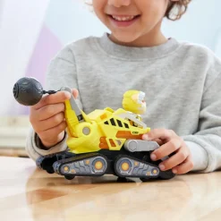 Energía - Patrulla Canina - Camión de construcción de juguete con figura de acción, luces y sonidos ㅤ