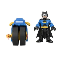 Fisher Price - Batman - Vehículo de juguete Imaginext DC Super Friends Batman con Moto XL ㅤ