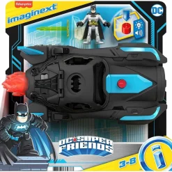 Fisher Price - Imaginext - Batmóvil Power Reveal con figura de Batman