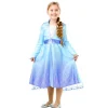 Frozen - Disfraz Infantil Elsa Travel Classic Frozen II 7-8 años
