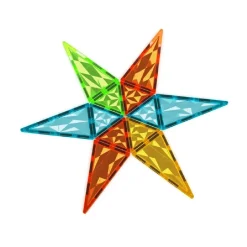 Geomag - Magnetic Tiles Gems 44 piezas