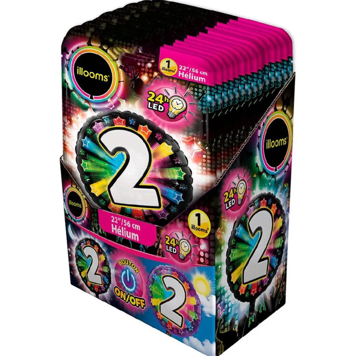 Globo LED helio número 2