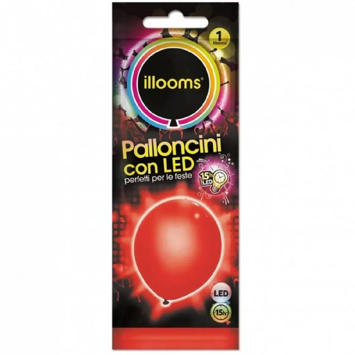 Globo LED rojo