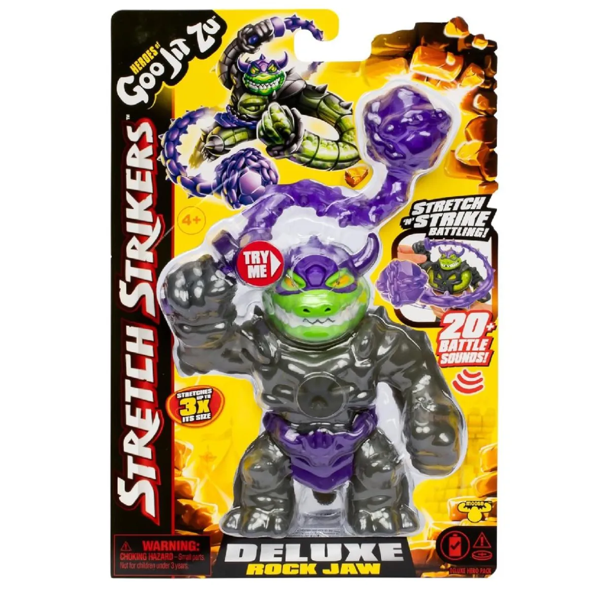 Goo Jit Zu - Heroes Stretch Strikers Deluxe (varios modelos)