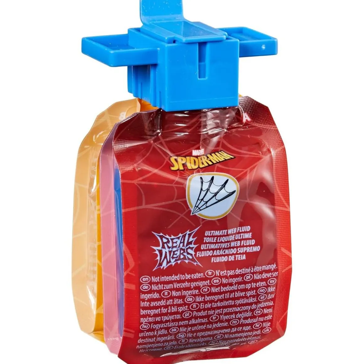 Hasbro - Spider-man - Real Webs, Repuesto De Fluido Aracnido Supremo ㅤ