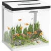 Homcom - Acuario 28L con filtro e iluminación