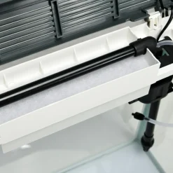 Homcom - Acuario 28L con filtro e iluminación