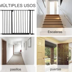 Homcom - Barrera seguridad para mascotas