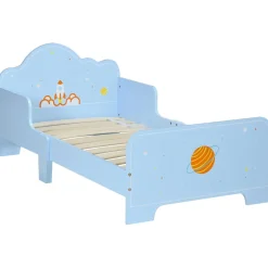 Homcom - Cama infantil espacio Azul