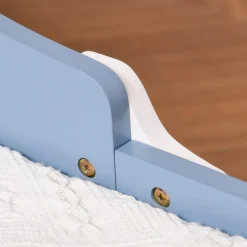 Homcom - Cama infantil estrellas Azul/Blanco