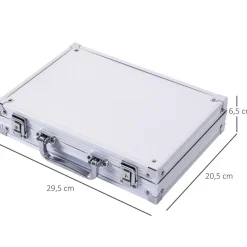 Homcom - Maletín de poker profesional