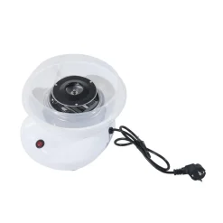 Homcom - Máquina Blanca de Algodón de Azúcar