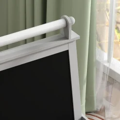 Homcom - Pizarra doble cara con caballete