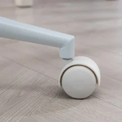 Homcom - Silla infantil de borreguito Blanco