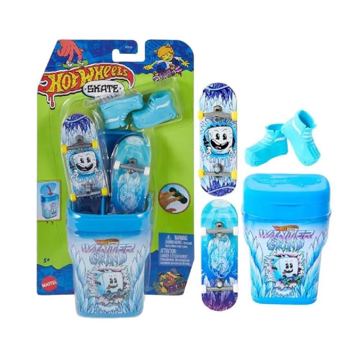 Hot Wheels - Caja 2 monopatines de dedos (Varios modelos)