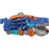 Hot Wheels - Camión T-Rex definitivo y pista para coches de juguete con 2 vehículos incluidos ㅤ