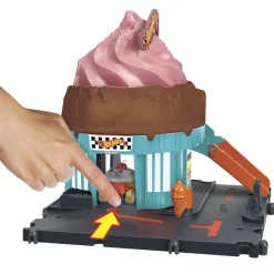 Hot Wheels - City Pista Let'S Race Heladería ㅤ