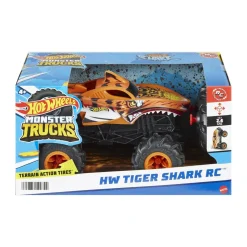 Hot Wheels - Coche teledirigido Tiger Shark