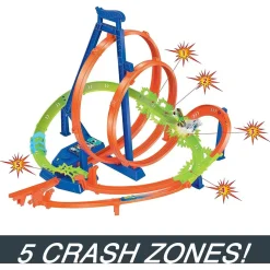 Hot Wheels - Coches y pistas de carreras multicolor ㅤ