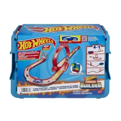 Hot Wheels - Hot Wheels Pista Acrobacias en Llamas con vehículo incluido