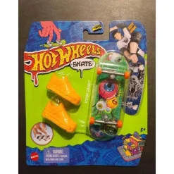 Hot Wheels - Monopatín de juguete con zapatillas para dedos, modelos surtidos (Varios modelos) ㅤ