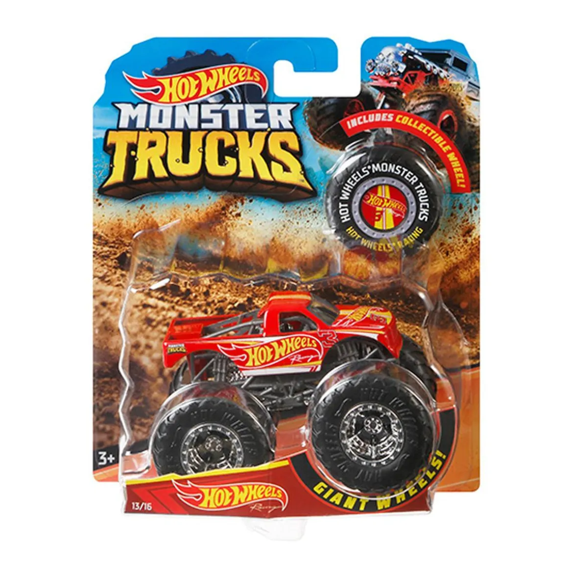 Hot Wheels - Monster Truck Vehículo Básico 1:64 (varios modelos)