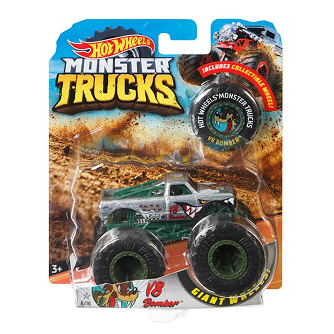 Hot Wheels - Monster Truck Vehículo Básico 1:64 (varios modelos)