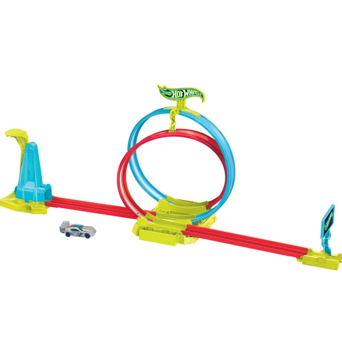 Hot Wheels - Neon Speeders Pista de Acrobacias