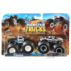 Hot Wheels - Pack 2 Vehículos Doble Demolición Monster Trucks (varios modelos)