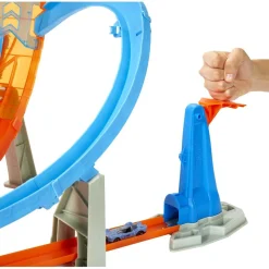 Hot Wheels - Pista de coches Looping Caos con 1 vehículo Die-cast incluido ㅤ