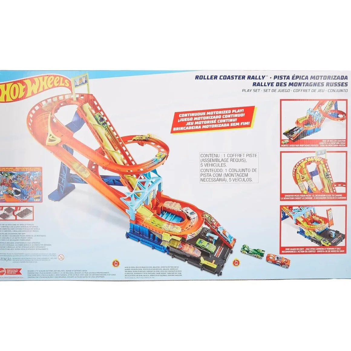 Hot Wheels - Pista Roller Coaster Rally ㅤ