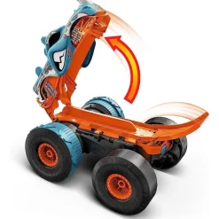 Hot Wheels - Radiocontrol coche de juguete transformable en pista ㅤ