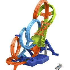 Hot Wheels - Set de pistas 4 Crash Looping