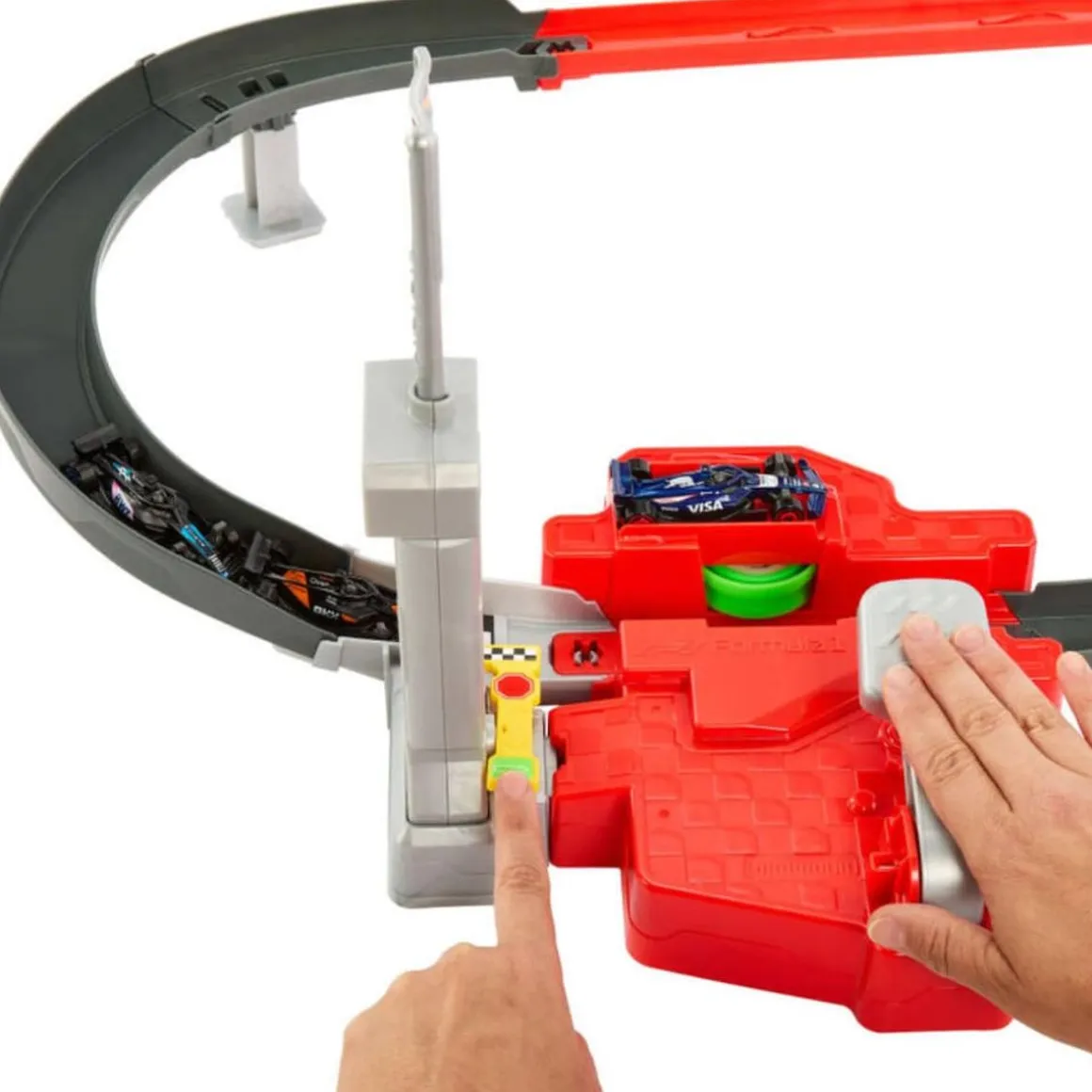 Hot Wheels Racing F1 + 3 coches