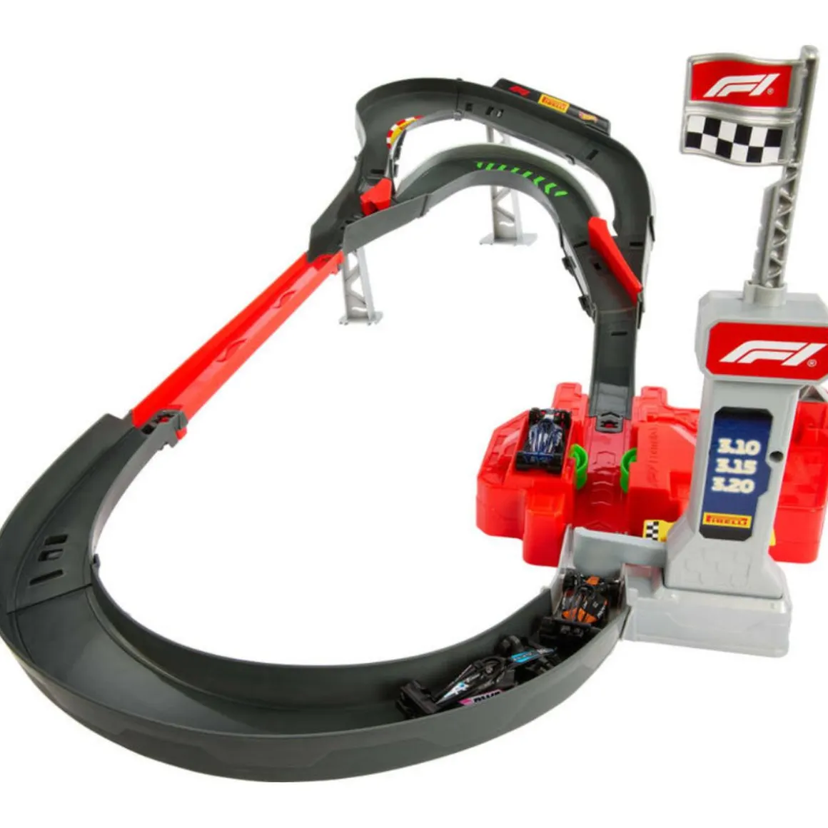 Hot Wheels Racing F1 + 3 coches