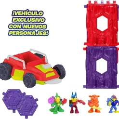 IMC Toys - Action Figure Pack con figuras, vehículos, troncos y accesorios para aventuras