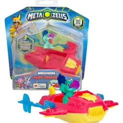 IMC Toys - Vehículo con funciones y figura incluida Ruby Invader ㅤ