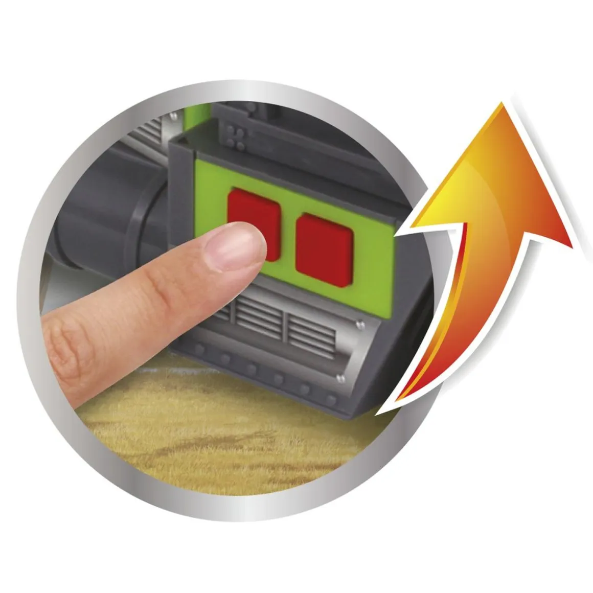 Invincible Heroes - Camión con dinosaurio