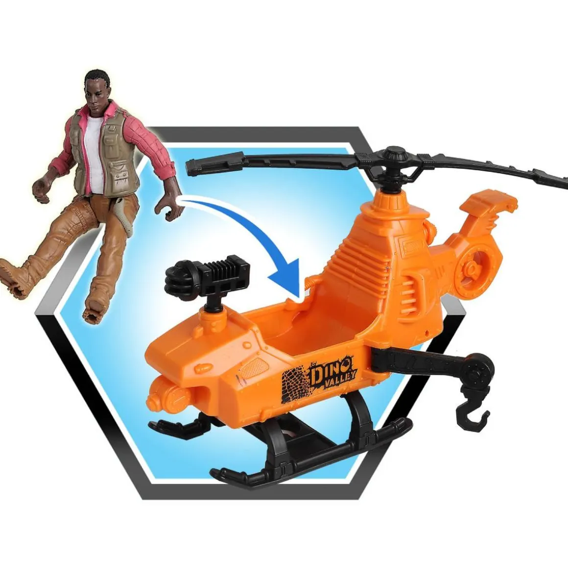 Invincible Heroes - Playset dinosaurios con vehículo (Varios modelos)