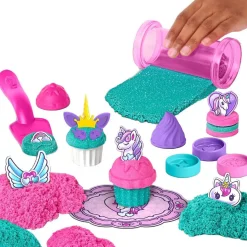 Kinetic Sand Pastelería de unicornio