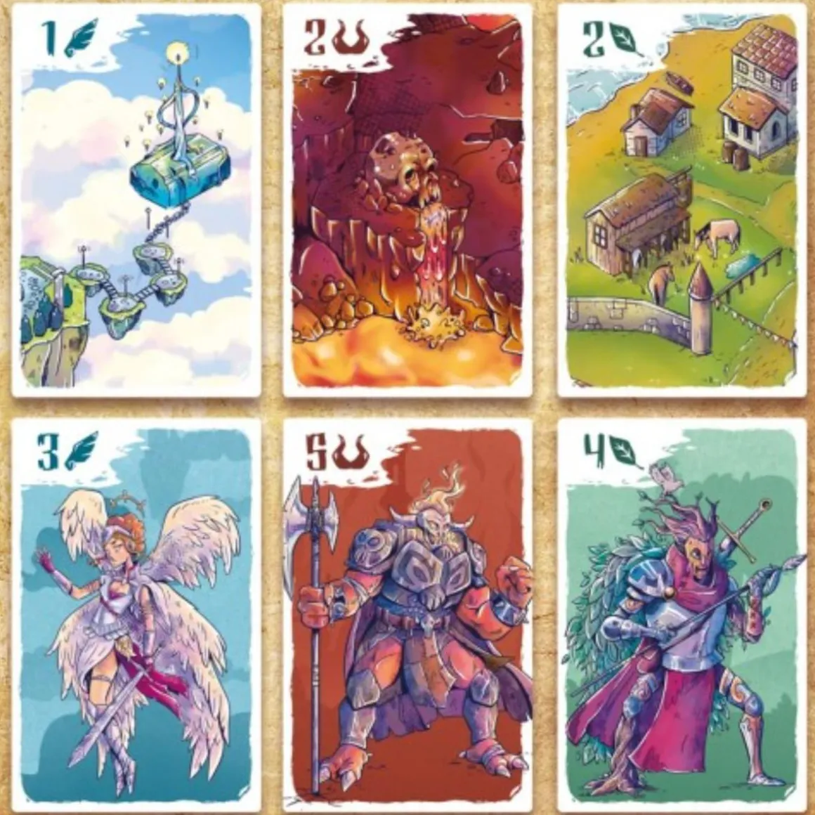 Last Level - Tres reinos - Juego de mesa