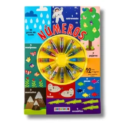 Libro con pinturas de cera (varios modelos)