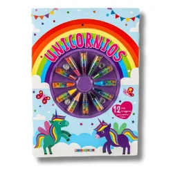 Libro con pinturas de cera (varios modelos)